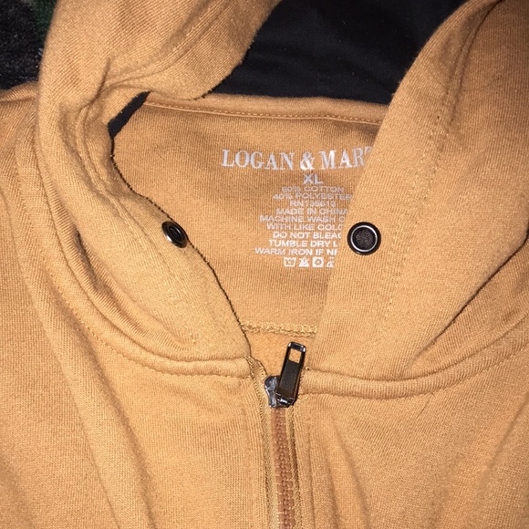Brown Zip up - Picture 2 of 2